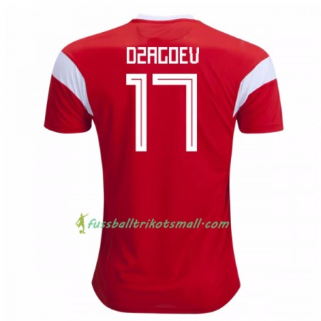 Fußballtrikots Russland Dzagoev 17 WM 2018 Heimtrikotsatz kaufen
